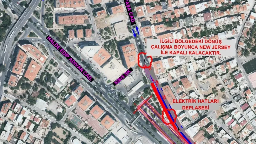 Buca Metrosu Yapım Çalışması