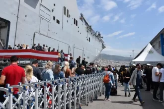 TCG Anadolu İzmir Alsancak Limanı