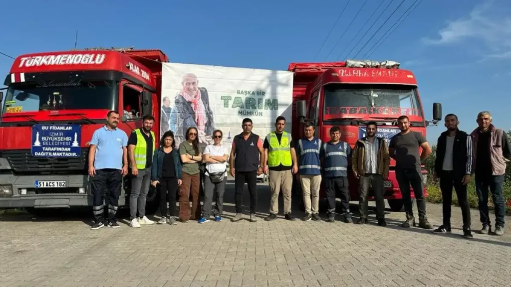 İzmir Zeytin Fidanı Yardımı