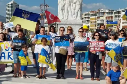İzmir Rusya Protestosu