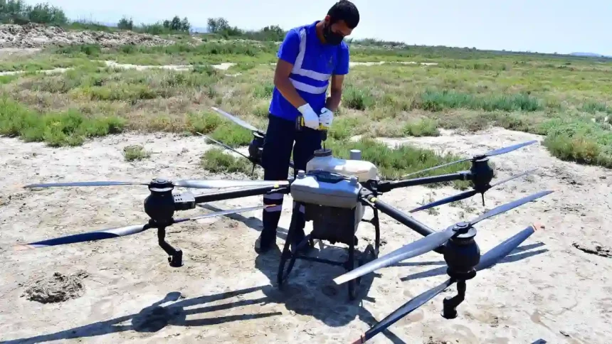 İzmir Drone Sivrisinek İlaçlama