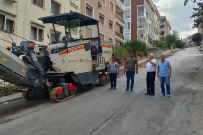 Karabağlar Belediyesi Asfaltlama Çalışması