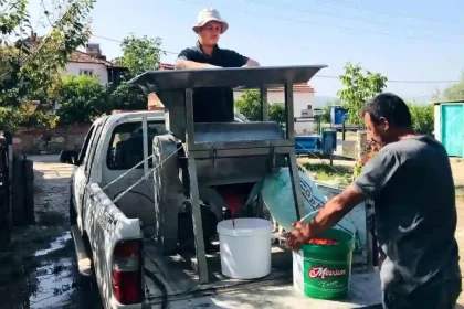 Selçuk Belediyesi Salça Makinesi