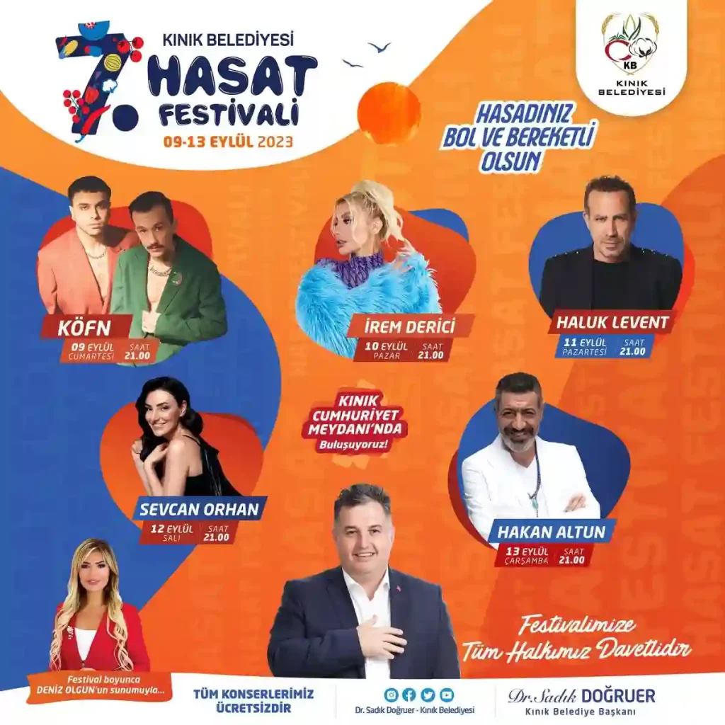 Kınık Belediyesi Hasat Festivali