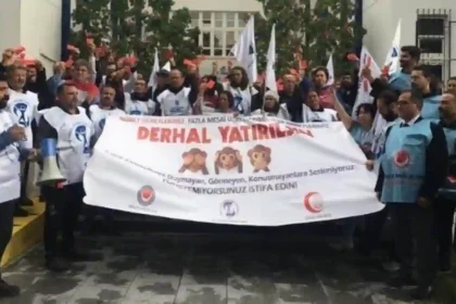 Ege Üniversitesi Hastanesi Protestosu