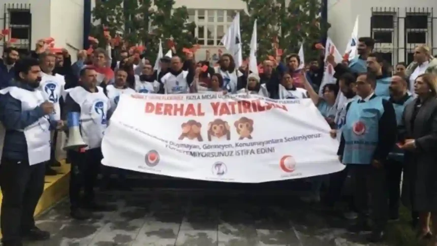 Ege Üniversitesi Hastanesi Protestosu