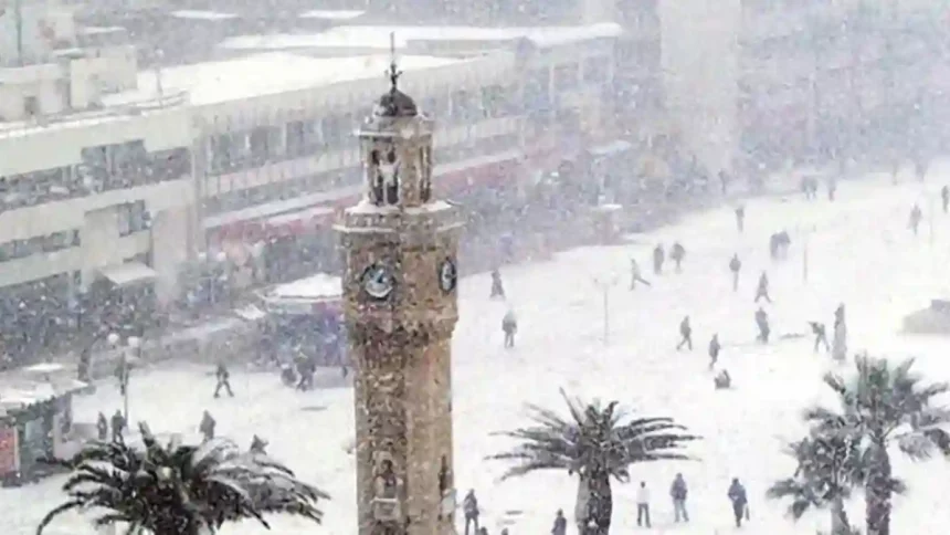 İzmir Kar Yağışı