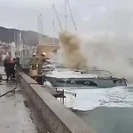 İzmir Tekne Yangını