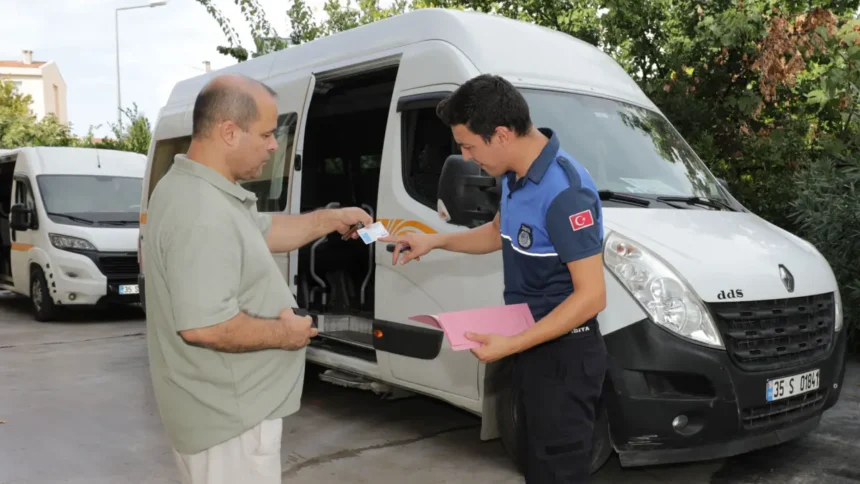 Narlıdere okul Servis Araçları Denetleme