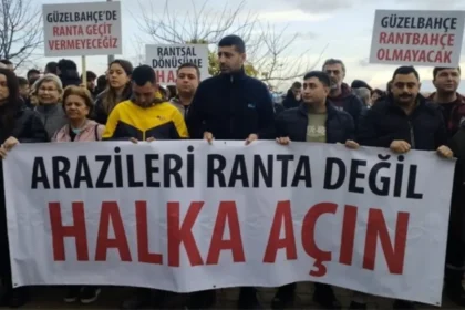 Güzelbahçe Protesto