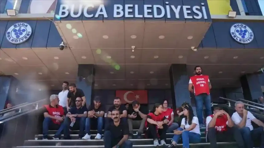 Buca Belediyesi İşçi Eylemi