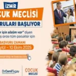 İzmir Çocuk Meclisi Başvuru