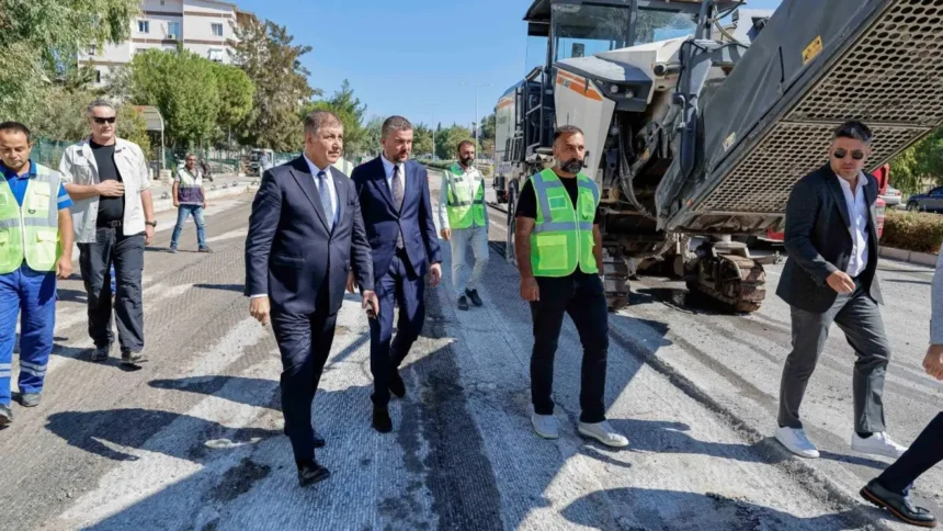 İzmir Asfalt Çalışması