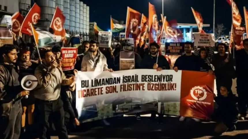 TİP İzmir Liman protesto