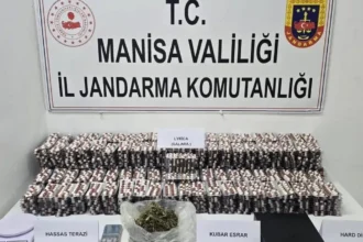 Manisa uyuşturucu Jandarma