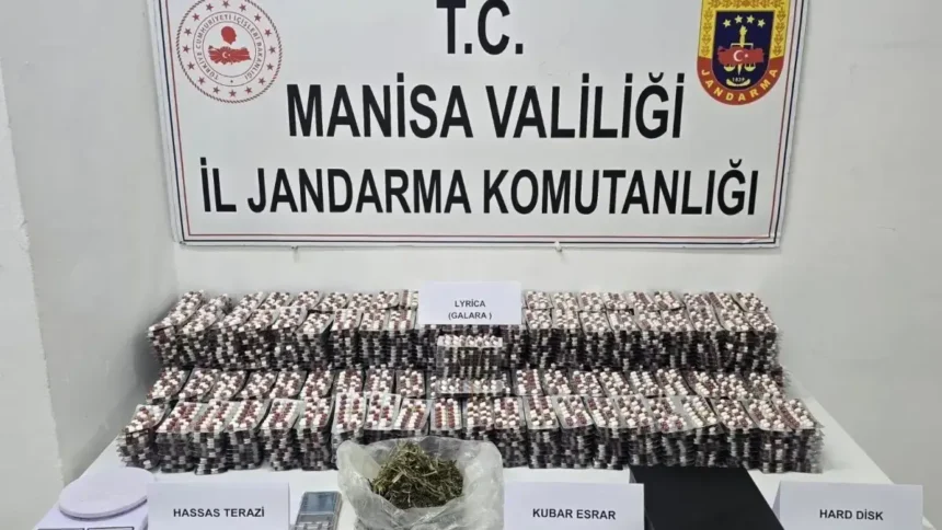 Manisa uyuşturucu Jandarma