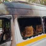 Okul Servisi Yangın