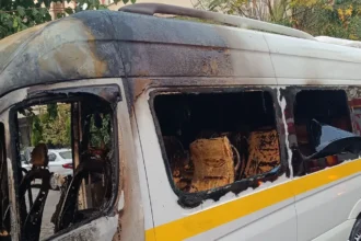 Okul Servisi Yangın