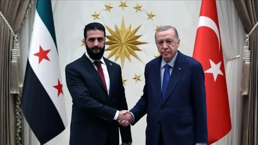 Ahmed şara - Recep Tayyip Erdoğan