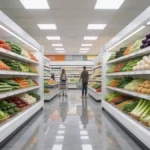 Market Sebze Meyve reyonu