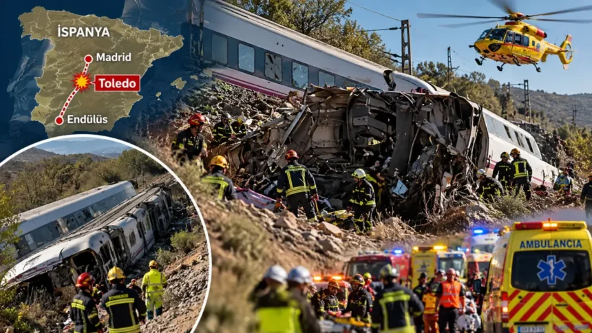 İspanya Tren Kazası